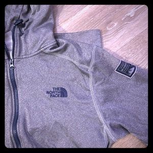 Wolf grey THE NORTH FACE zip-up